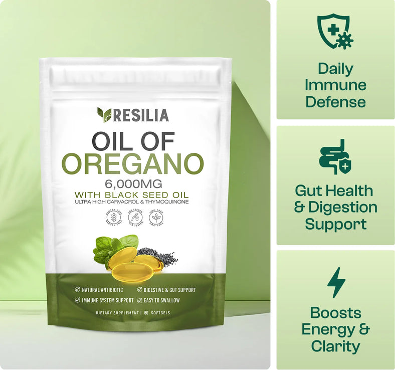 Pirelle Oil Of Oregano Softgels front view